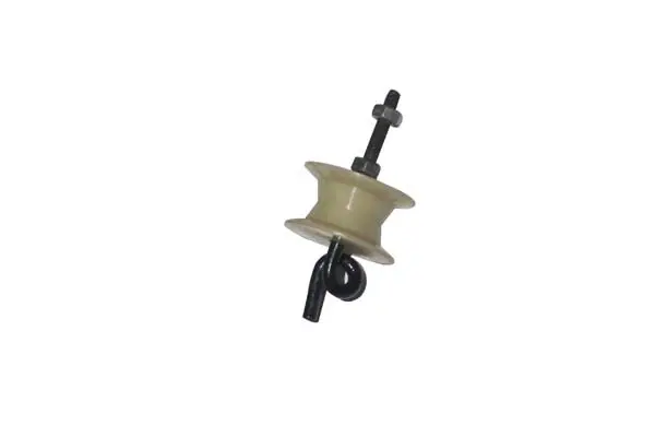 Feed blue ceramic hook