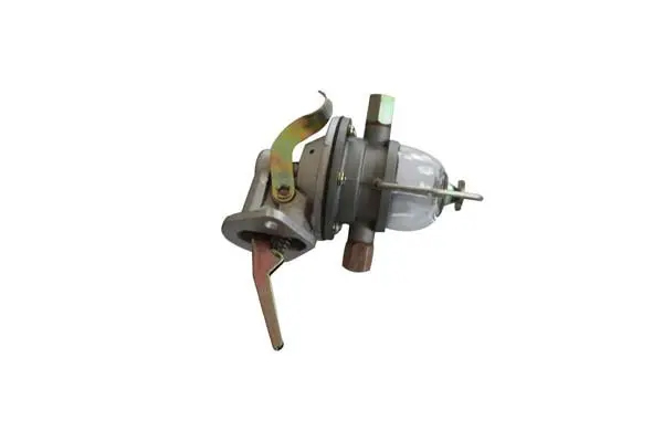 Glass oil pump